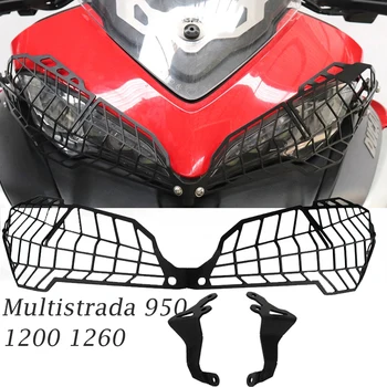 Do Ducati Multistrada 950 1200 1260 motocykl reflektorów straży atrapa grill osłona protector CNC aluminium-2020