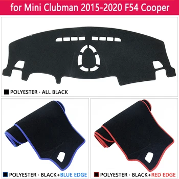 Do Mini Cooper Clubman 2016 2017 2018 2019 2020 F54 antypoślizgowa mata osłona deski rozdzielczej mata wiata Dashmat dywany akcesoria