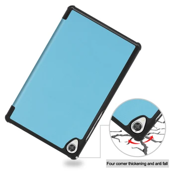 Etui do tabletu Lenovo TAB M8 FHD TB-8705F/N Color PU Leather PC Back Ultra Slim Light Weight Trifold Smart Cover Case