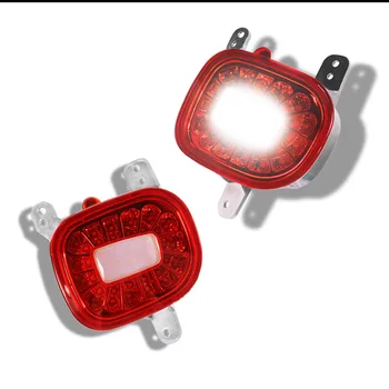 Euro/JDM style czerwony/biały led tylny zderzak reflektory reflektory Przeciwmgielne tylne światła kopii tylnymi światłami do-2019 Jeep Renegade