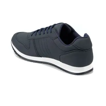 FLO ciemno-niebieski Męskie wygodne buty casual męskie sportowe trampki podstawowa buty 92.356036.M Polaris