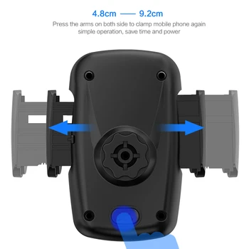 FLOVEME Phone Car Holder uchwyt do iPhone 7 8 Plus X XS Max Soporte Celular uniwersalny otwór wentylacyjny uchwyt w podstawce dla telefonu samochodowego