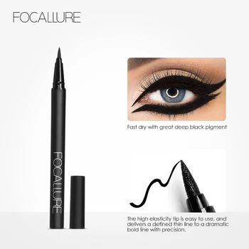 FOCALLURE Professional Liquid Eyeliner Pen Eye Liner kredka do oczu 24 godziny długotrwały wodoodporny makijaż oczu narzędzia
