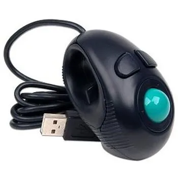 Firmowa mysz solidna mysz Neu Finger HandHeld 4D USB Mini Portable Trackball Mouse PC komputer przenośny