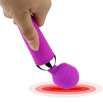 G Spot dildo mocny oral łechtaczki wibrator dla kobiet AV różdżka wibrator masażer dorosłych sex zabawki dla kobiet masturbator sex shop