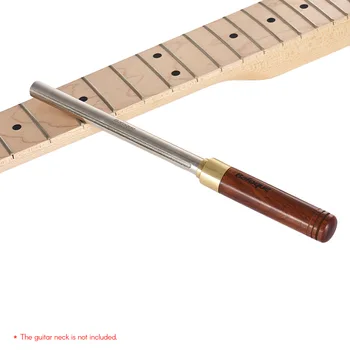 Gitara sposób plik gitara sposób toaletka metalowa plik z 3 wymiarowych krawędziami drewniany uchwyt narzędzie do naprawy gitary narzędzie лютье