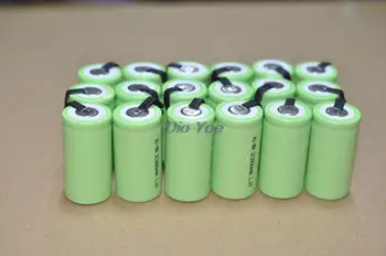 Golooloo 10 szt./lot 3000mAh 1.2 V Sub C SC Ni-MH NiMH akumulator baterii