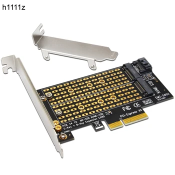 H1111Z dodać na karty PCIE to M2/M. 2 Adapter SATA M. 2 SSD PCIE Adapter NVME/M2 PCIE Adapter SSD M2 to SATA, PCI-E Card M Key +B Key