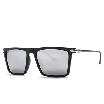 HBK mężczyźni spolaryzowane kwadratowe okulary 2019 nowa moda okulary wysokiej jakości odcienie okulary do aktywnego wypoczynku męski UV400
