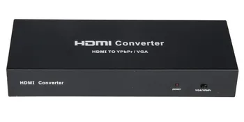 HDMI To Component YPbPr & VGA video Converter Adapter Convert 1080p hdmi to VGA/Ypbpr+R/L/SPDIF Audio VIDEO RCA L/R For PC TV