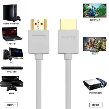 HDMI-kabel V1.4 1080P High Speed HDMI Male to Male dla konsoli xbox 360, PS3 4 pro Set-top Box Nintend Switch projektor