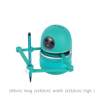 HOT Multiple Themes Pictures Drawing Q Robots Technology Kids Automatic Painting Learning Art Training Machine Intelligece Toys