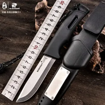 HX DOTDOORS Survival II prosty nóż antypoślizgowe uchwyt 440 ostrzy kemping prosty nóż wielofunkcyjny basen nóż przetrwania