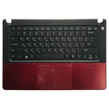 Hebrajski klawiatura laptopa DELL vostro V5460 5460 5470 V5480 pokrywa górna Palmrest touchpad z odciskiem palca