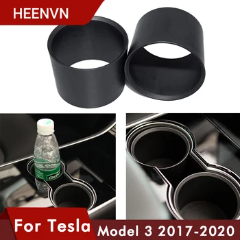 Heenvn Model3 Uchwyt Szklanki Wody Adapter Do Tesla Model 3 Akcesoria Centrum Sterowania Szuflada Do Przechowywania Tesla Model Y Model3 2020