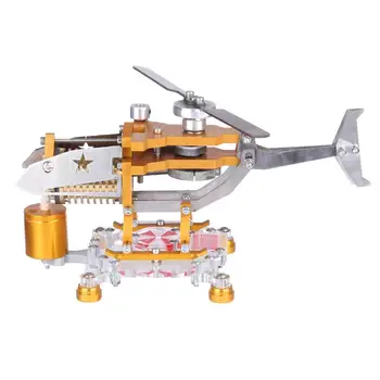 Helikopter Transportowy Jeden Cylinder Poziomy Podciśnienia Silnik Stirlinga Wzorcowe Zestawy Zabawek Modelowe Budowlane Zestawy Zabawek Dla Dzieci