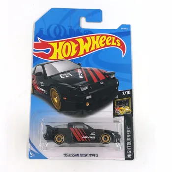 Hot Wheels Car 1:64 Car 96 NISSAN 180SX TYPE X Collector Edition Metal maszyny do odlewu Collection zabawki dla dzieci samochód na świąteczny prezent
