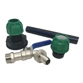 IBC Ball Outlet Tap Tank 3/4