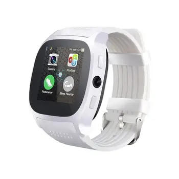 Inteligentne zegarki T8 Bluetooth Smart Watch z obsługą aparatu SIM karta TF krokomierz Mężczyźni Kobiety wyzwanie Sport Smartwatch z systemem Android