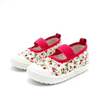 J Ghee 2021 wiosna jesień buty dla Dzieci dla dziewczynek dla dzieci na płótnie buty dla Dzieci codzienne buty cukierki kolor kwiaty dla dziewczyn UE 21-30
