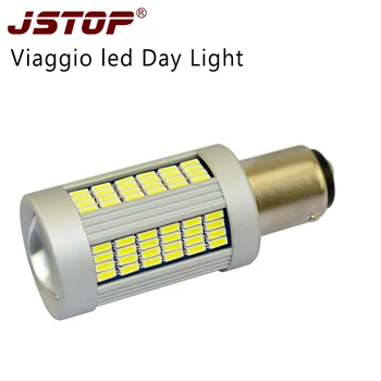 JSTOP Viaggio DRL car width światła do jazdy dziennej led 12-24V canbus No error 6000k P21/5W BA15D BAY15d 1157 led Day Light