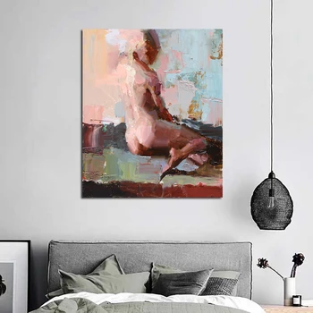 Jacob Dhein Nordic Sitting Naked Woman Pictures Wall Art Canvas Painting For Home Decoration Malarstwo Na Płótnie Na Wyjątkowy Prezent