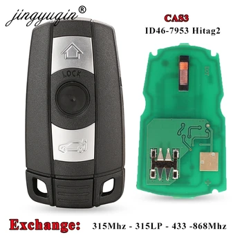 Jingyuqin są zamienni 315LP 315 433 868MHz ID46 7953 Remote Smart Key for BMW CAS3 System E92/93 E60/61 3/5 Series X5 X6 Z4