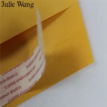 Julie Wang 20PCS Bubble Mailers Self-Seal pocztowy newsletter miękkie koperty wodoodporny i odporny na wstrząsy transportowe torby opakowanie biżuterii torba