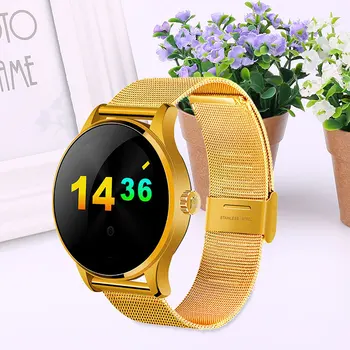 K88/K88H Bluetooth Smart Watch MTK2502 obsługuje monitorowanie rytmu serca wodoodporny zegarek kompatybilny z systemem IOS i Android