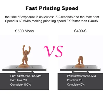KELANT S500 drukarka 3D SLA Mono 8.9 