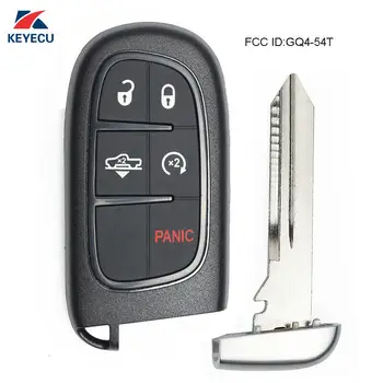 KEYECU Remote Start Smart Car Key Fob do zawieszenia pneumatycznego Ram 1500, 2500, 3500 GQ4-54T 46 Chip