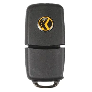 KEYECU XHORSE For Volkswagen B5 Style Black Remote Key 3 Button for VVDI key tool X001 Series