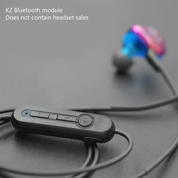 KZ ZST/ZS3/ZS5/AS10/ZS6/ZS10/ZSA/ES4 Bluetooth 4.2 bezprzewodowy moduł aktualizacji kabel wymienny przewód stosowane KZ Oryginalne słuchawki