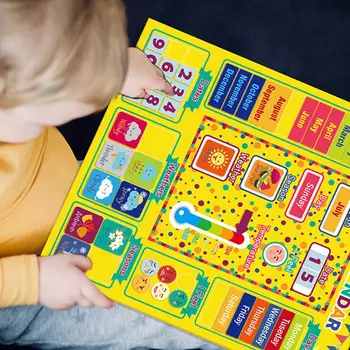 Kalendarz Pogody Tablica Magnetyczna Rozwój Szkolenia Edukacja Zabawki Dla Dzieci