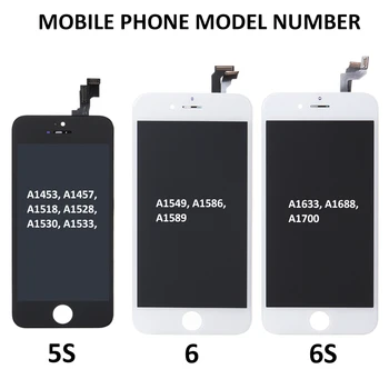 Klasa AAA wyświetlacz do iPhone 6 6S 7 8 Plus LCD-ekran dotykowy digitizer ekran złożenia wymiana 4,7
