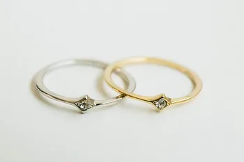 Klasyczna moda rhinestone pierścień kobieta pierścień trzy kolory opcjonalnie 10 szt./lot
