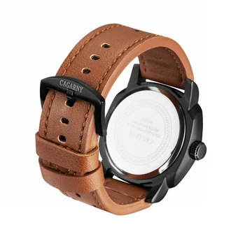 Klasyczny męski strój zegarek męski skórzany pasek zegarek kwarcowy zegarek dla mężczyzn wodoodporny zegarek sportowy casual Reloj Hombre zegarki męskie