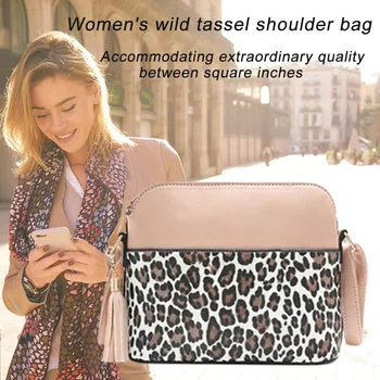 Kobiety skóra węża Leopard łączenie panie portfel retro damskie pędzelka torba na ramię PU skórzana osłona Crossbody wallet