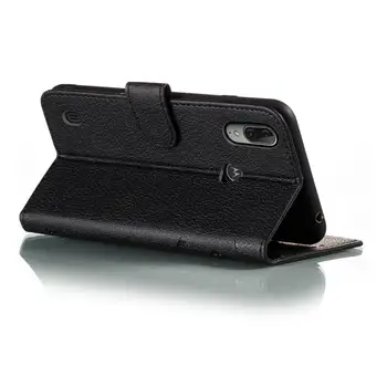Kreskówka 3D pikowany etui z PU skórzane etui dla Motorola E6s 2020 magnetyczna pokrywa portfela oprawa gniazdo kart Moto E 6s Coque