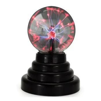 Kula plazmy Atomosphere Night Light Lava Lamp Supply By USB and AAA Batteries Kids Gift 2020 Magic Lightning Bolt LED Lampen