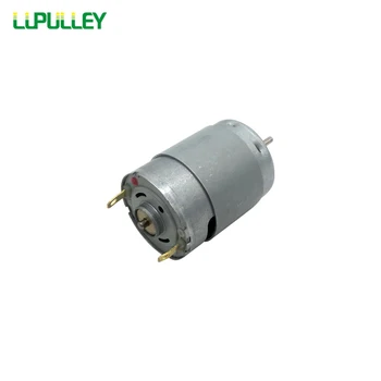 LUPULLEY RS380 szybki silnik prądu stałego DC3V/6V/9V elektrowrzeciono silnik duży moment obrotowy 3000-16000rpm elektryczny zabawki