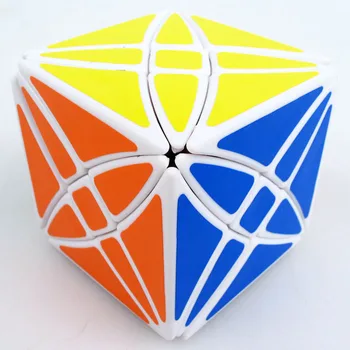 Lanlan Flower Rex Magic Cube Speed Puzzle Cube 8 Axis Hexahedron Magic Cube Toys kid for children Gift Idea for x ' mas birthday