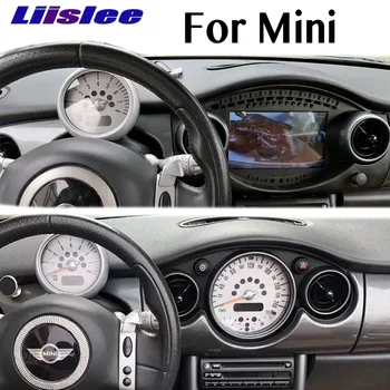 Liislee samochodowy odtwarzacz multimedialny NAVI do Mini One Cooper Hatch Cabrio R50 R52 R53 2000~2006 CarPlay Car Radio, nawigacja GPS