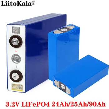 Liitokala 3.2 V 24Ah 25Ah 90Ah akumulator LiFePO4 litowo żelazo фосфа dużej pojemności motocykl elektryczny luksusowa baterii