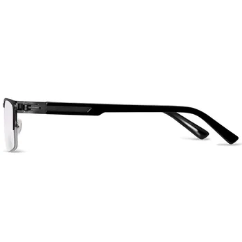Louise stary fotochromowe okulary do czytania biznes stop tytanu ultra przezroczysty piknik okulary anty-UV moda męska lustro