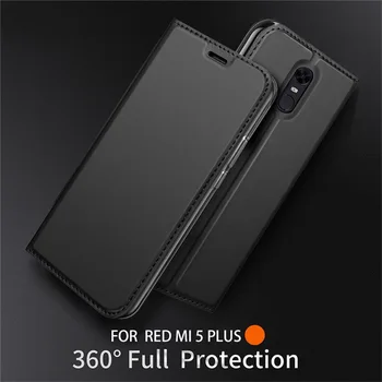 Magnetyczna skórzane flip book etui do telefonu Redmi Note 7 5 6 Pro 5A Prime 4X 4 6A Plus dla Xiaomi Mi A2 Lite A1 posiadacz karty pokrywa
