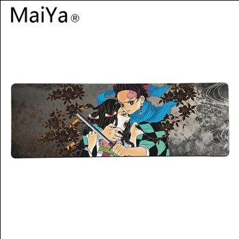 Maiya Top Quality Demon Slayer Kimetsu no Yaiba DIY, Design Pattern Game podkładka pod mysz Bezpłatna wysyłka Duży podkładka do myszy, klawiatury mata