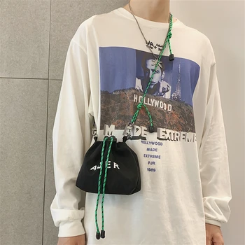 Mała torba na ramię damska marka odzieżowa japoński codzienny uniwersalny pasek na ramię, worek Mini-torba damska telefon torba para torba kurierska