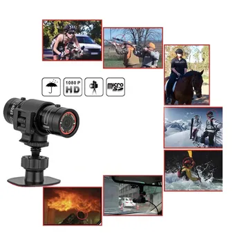 Mini kamera FHD 1080P magnetowid Trail Hunting Camera Action Wodoodporny Cam HD Torch Gun Camera Outdoor Sports Helmet DVR