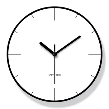 Minimalistyczny Nowoczesny Design Zegar Ścienny Dekoracje Do Domu Skandynawski Salon Głupi Zegarek Kwarcowy Zegarek Sztuka Osobowość Квартовая Igła
